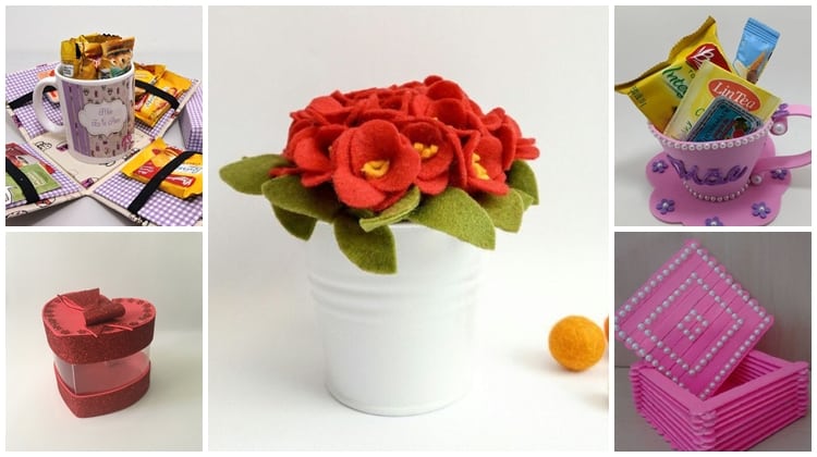 presentes afetivos dia das mães DIY