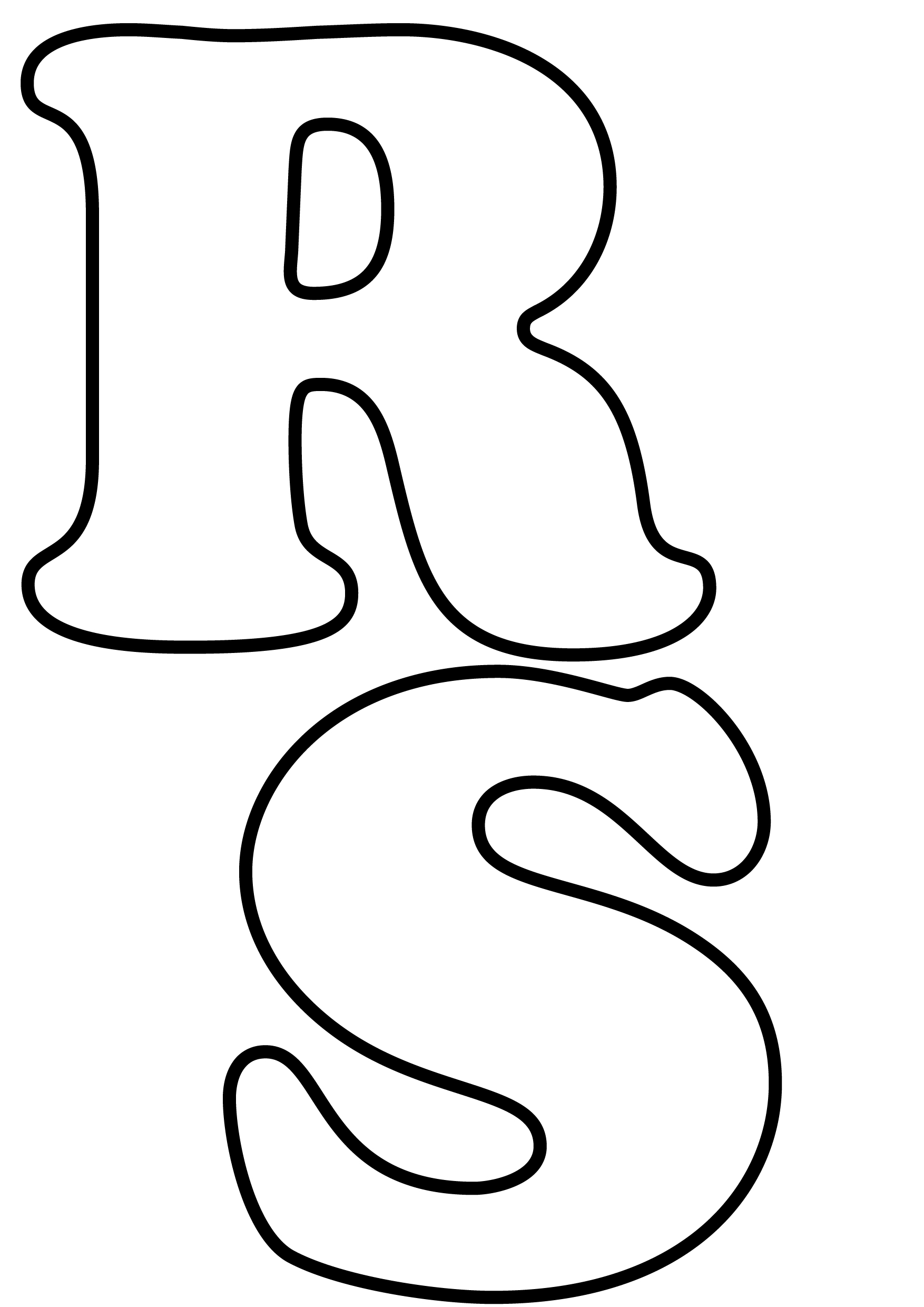 letras grandes para cartaz