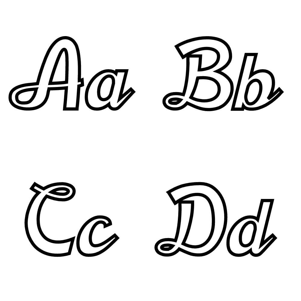 letras decorativas para imprimir