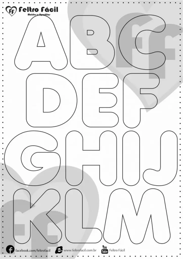 letras maiúsculas e minúsculas