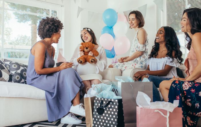 itens essenciais chá de bebê