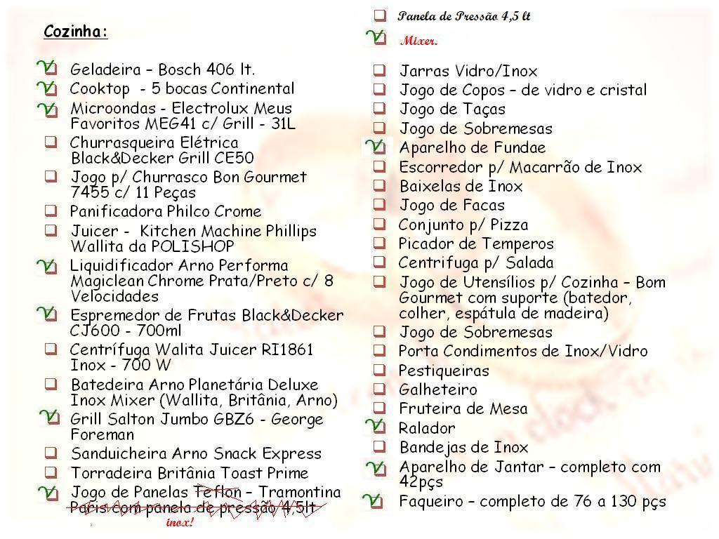 enxoval de casamento PDF grátis