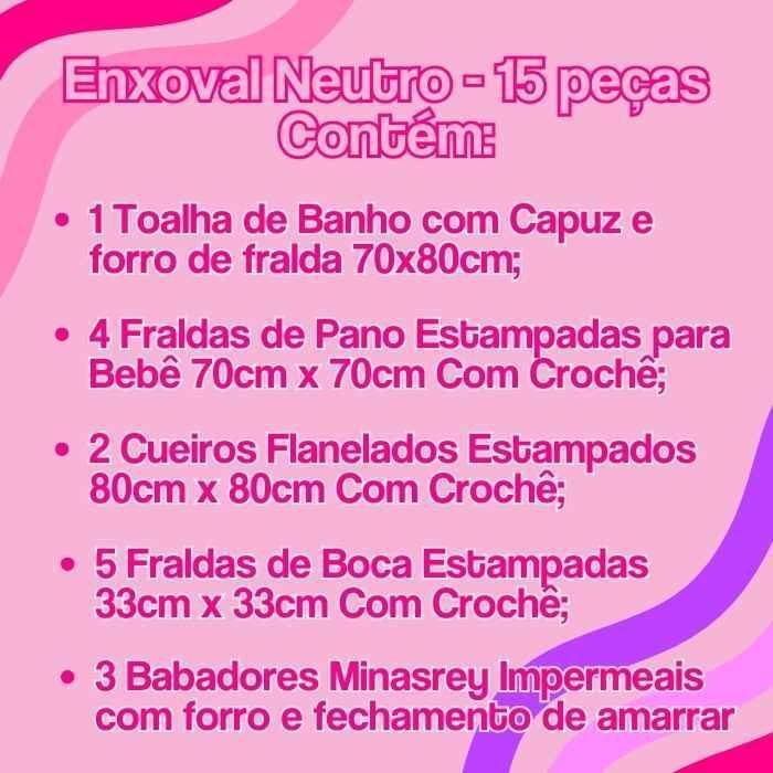 enxoval de bebê prático