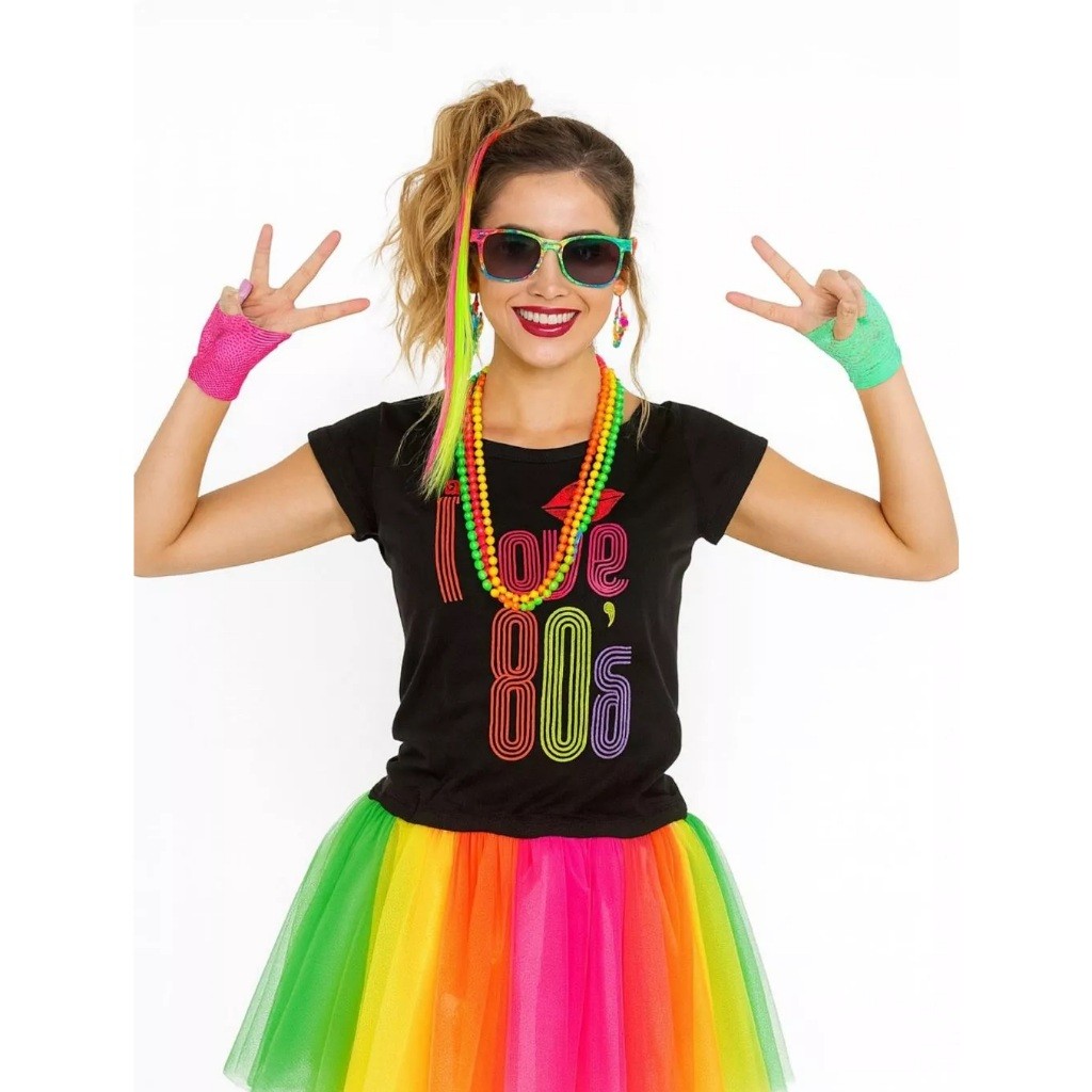 moda anos 80 feminina atual