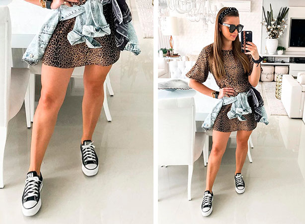 look tênis preto masculino