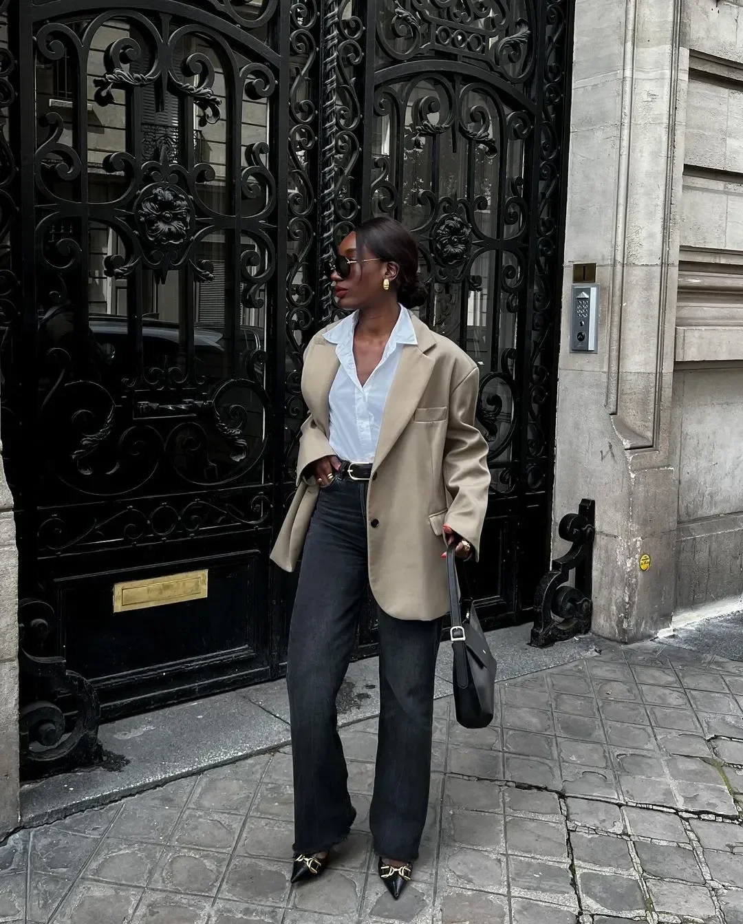 look elegante com calça jeans