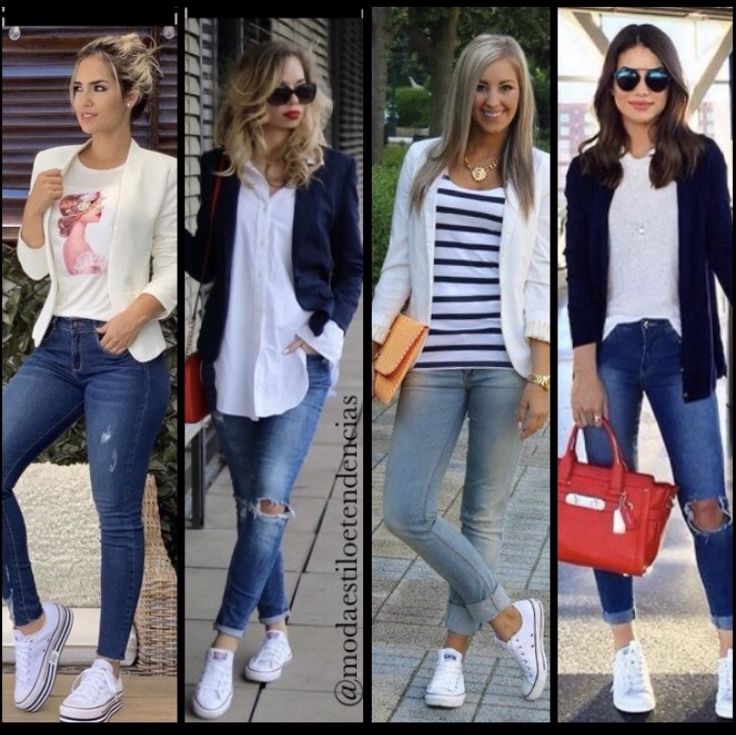 look elegante com calça jeans