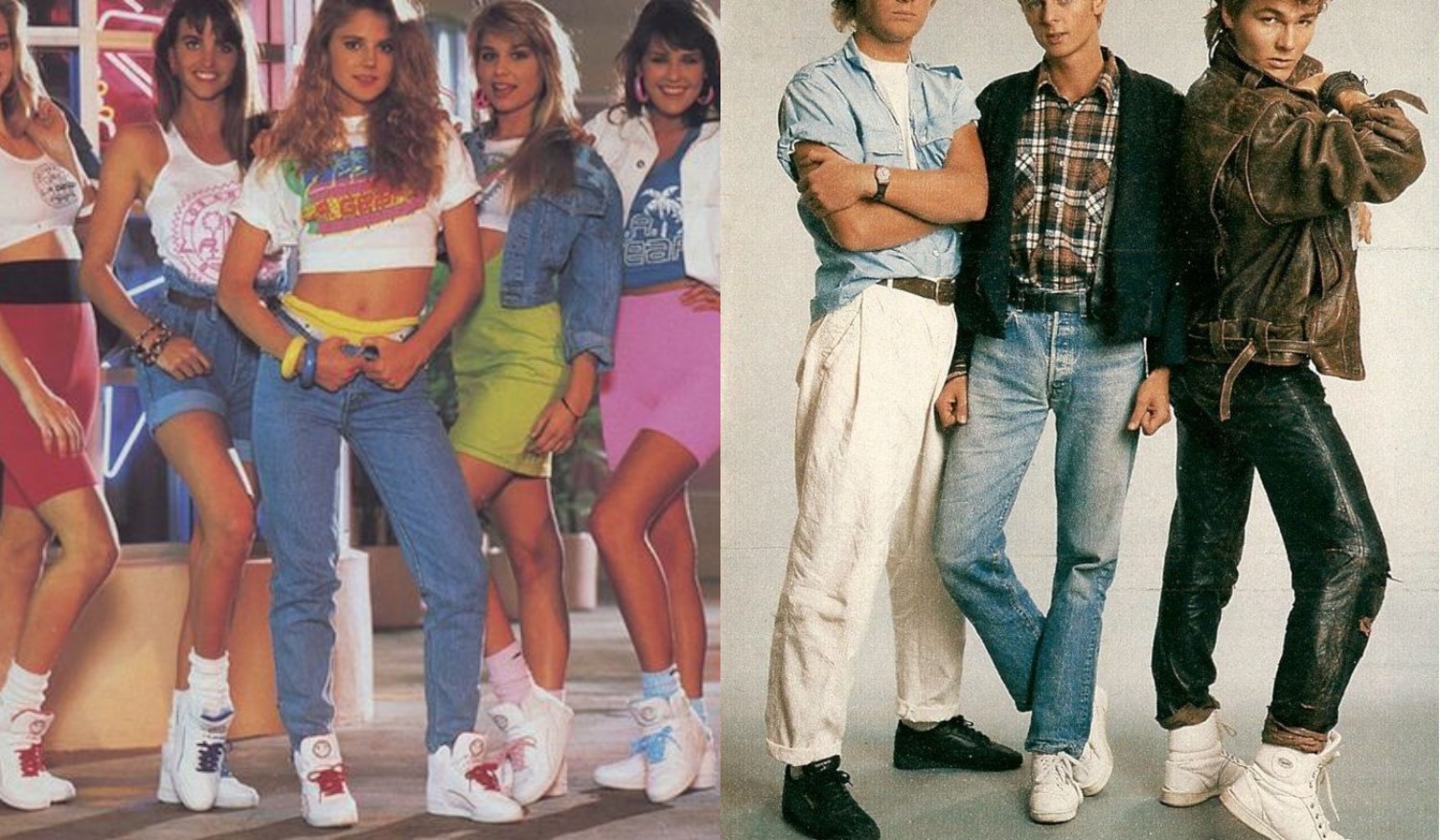 cores anos 80 moda