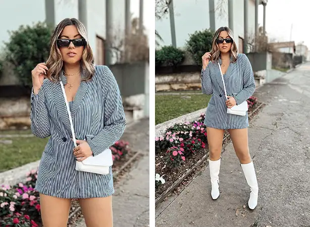 looks com bota branca