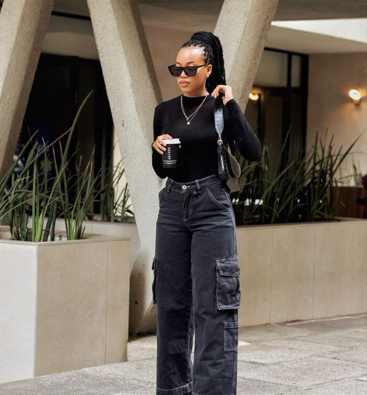 combinações calça cargo