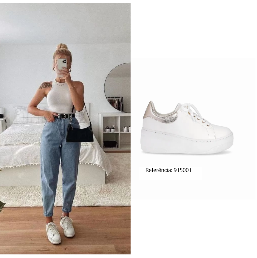 looks com tenis feminino casual