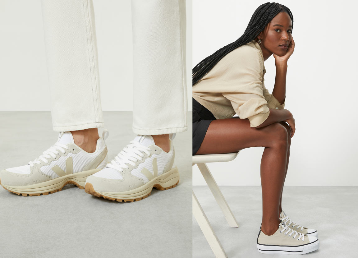 look com tenis e saia
