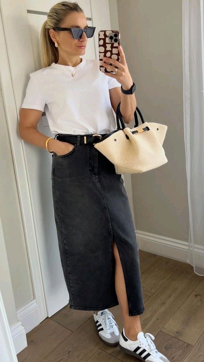 look festa com tenis
