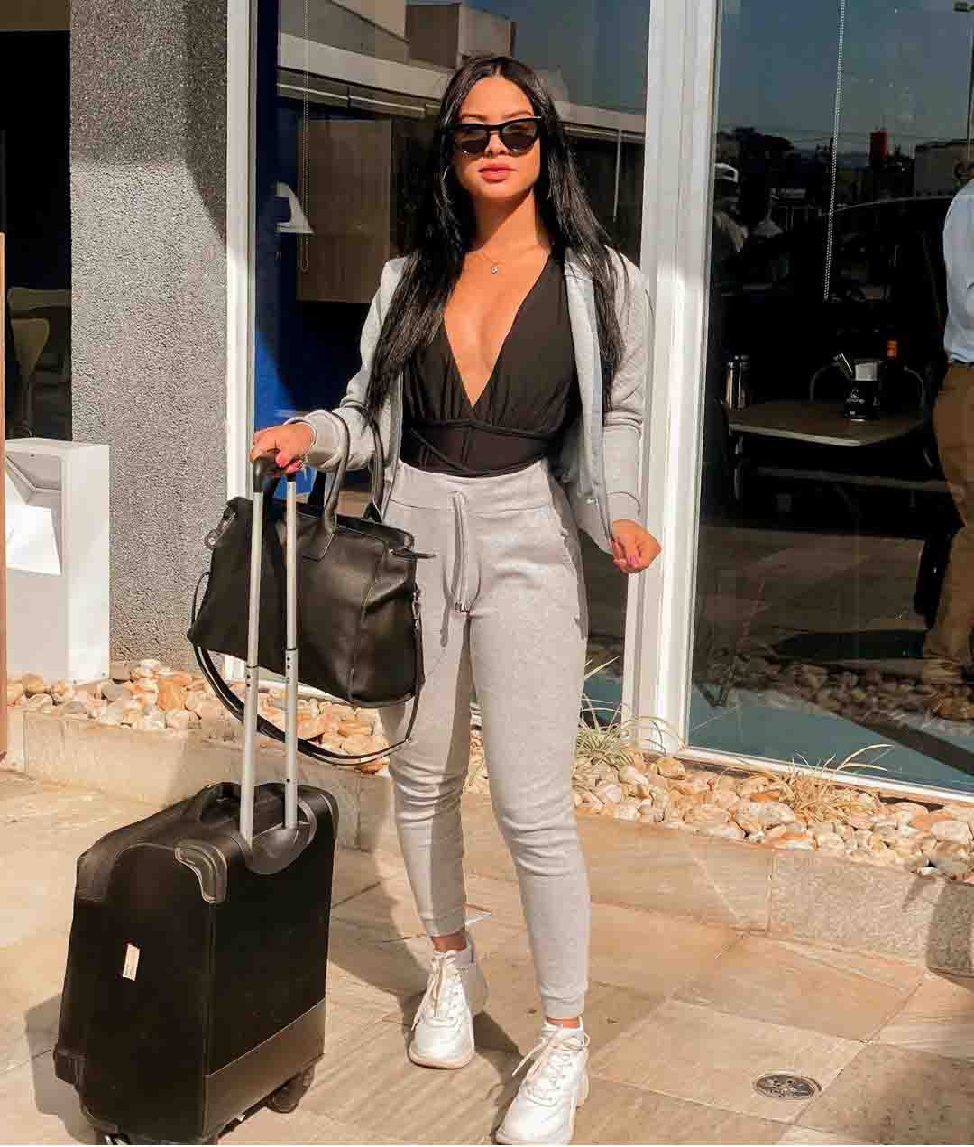 look comfy chic
