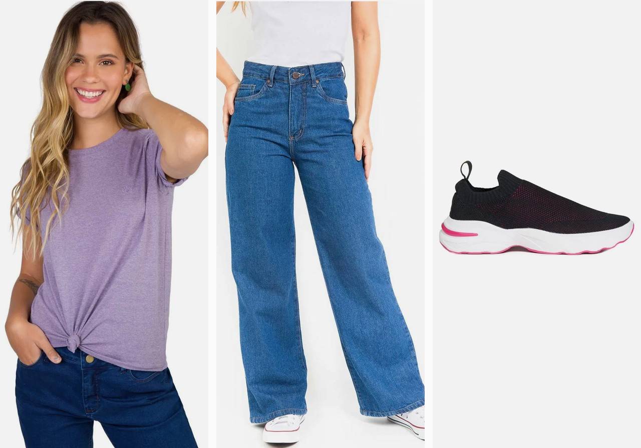 look com moletom estiloso