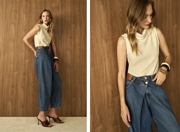 looks jeans para festa