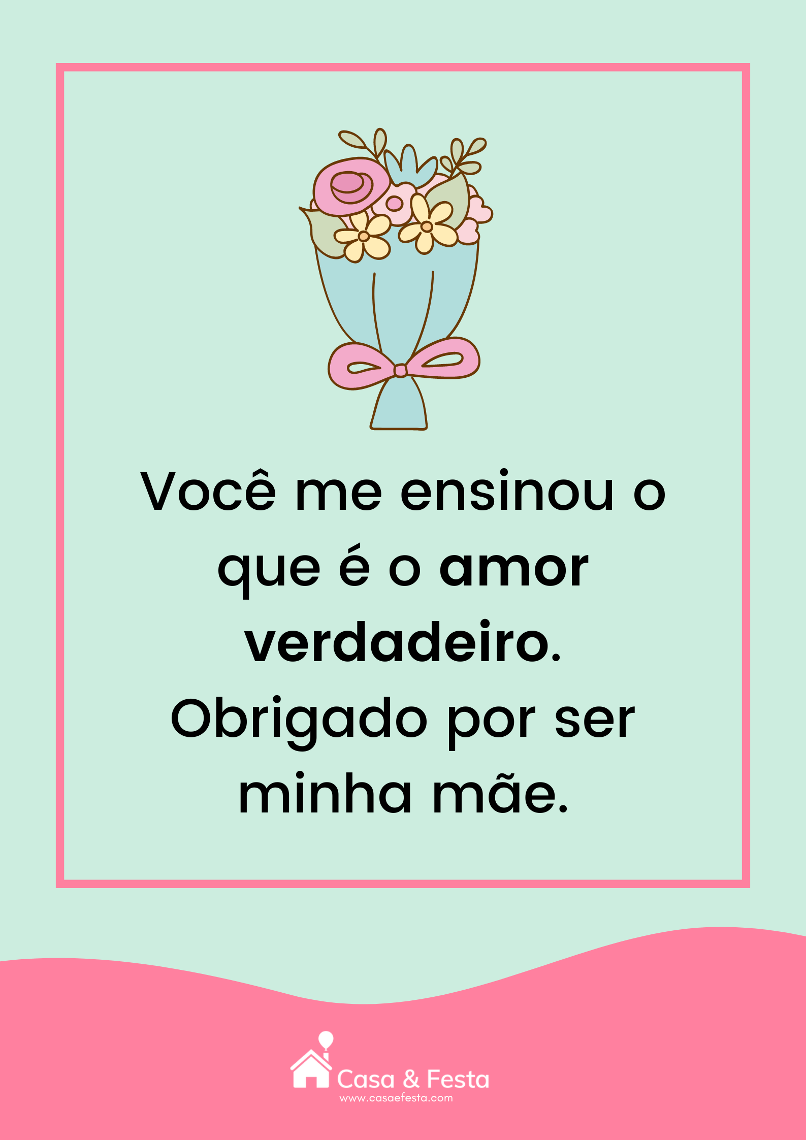 mensagens curtas para mãe
