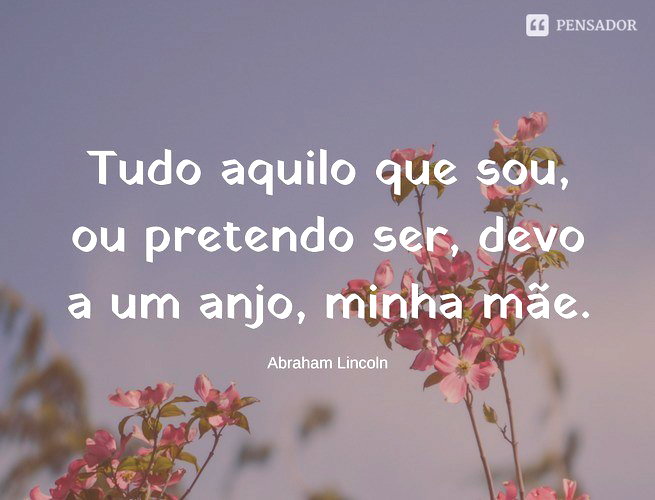 frases de amor para mãe