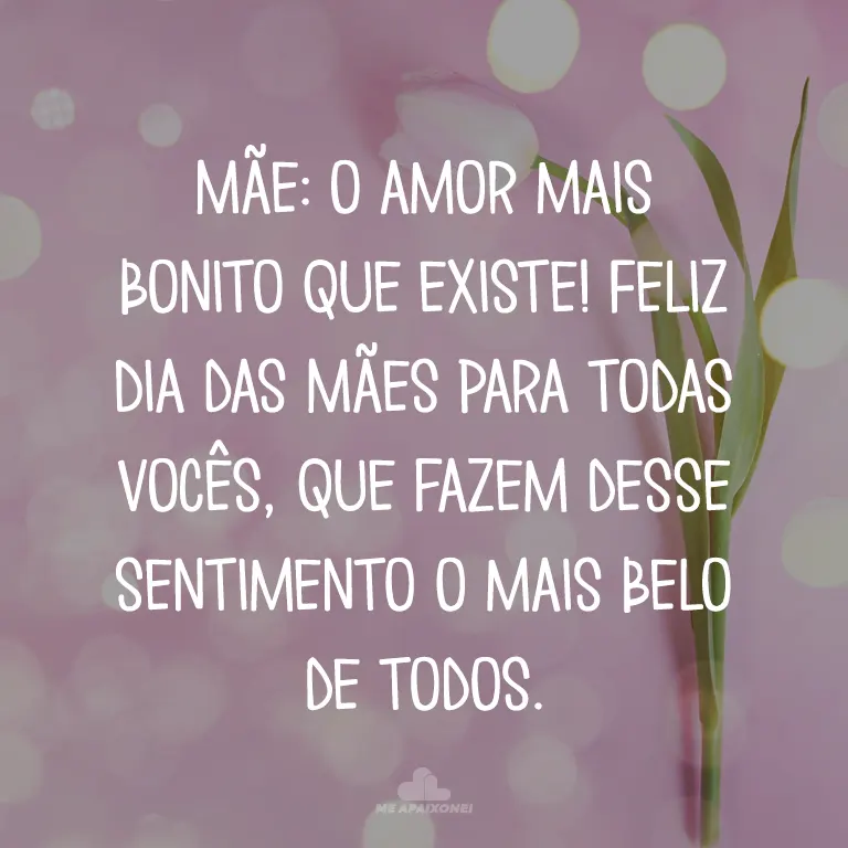 palavras de carinho para mãe
