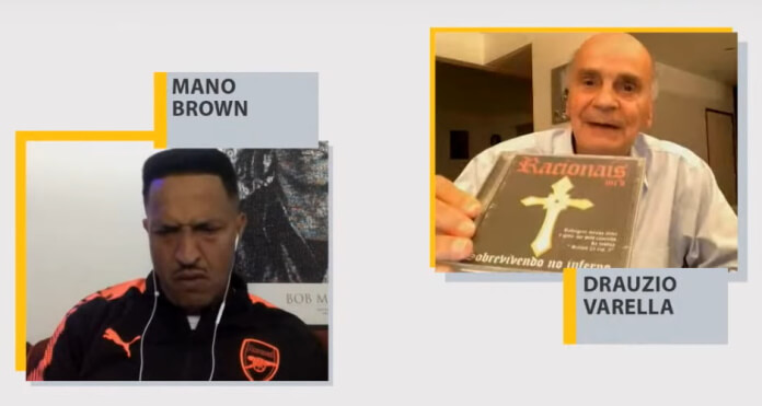 Mano Brown maquiagem IA