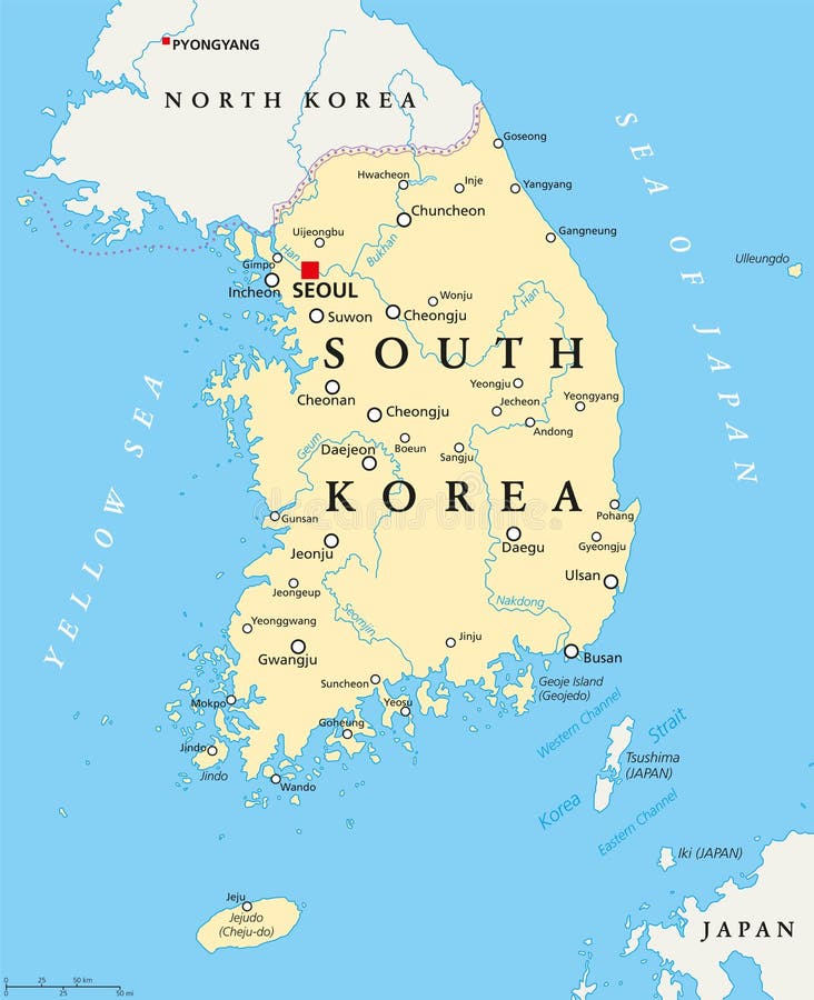 cidades importantes Coreia do Sul