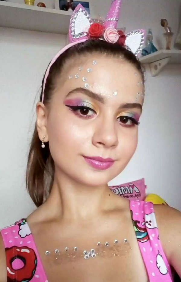 maquiagem carnaval infantil animal