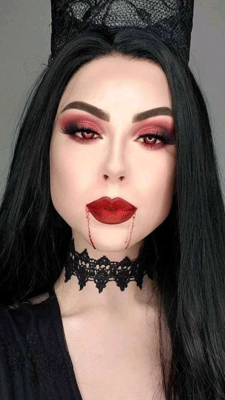 make de vampira fácil