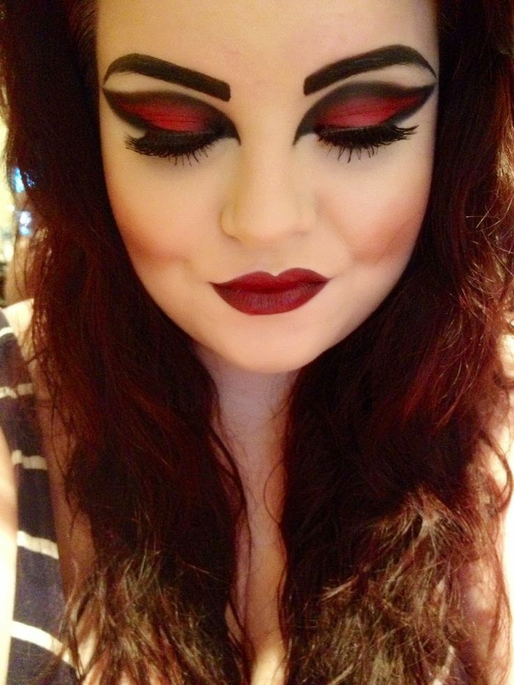 maquiagem vampiro simples