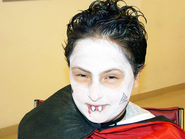 maquiagem drácula fácil