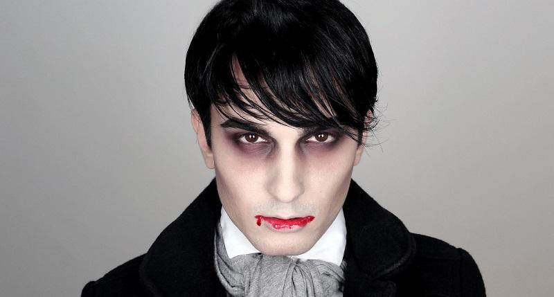 tutorial maquiagem vampiro halloween