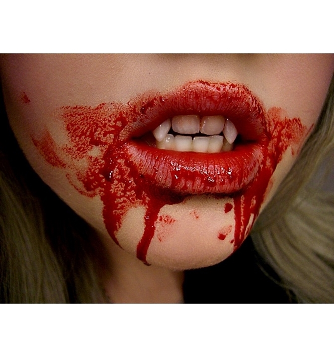 make de vampira fácil