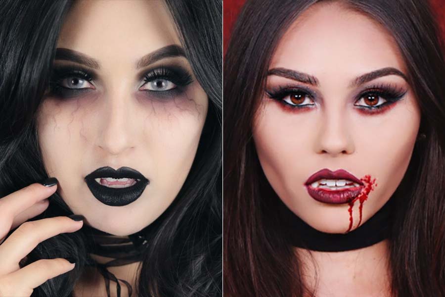 dicas maquiagem halloween caseira