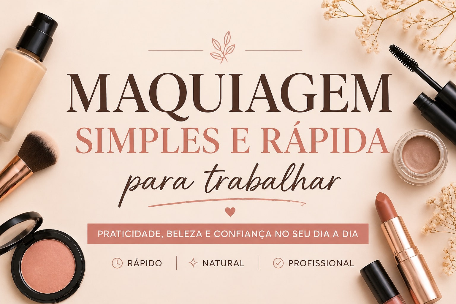 maquiagem duradoura trabalho