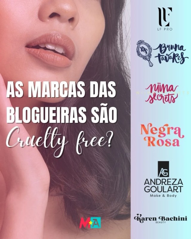 como saber se a maquiagem é vegana