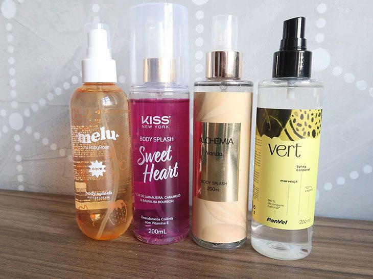 melhor body splash importado