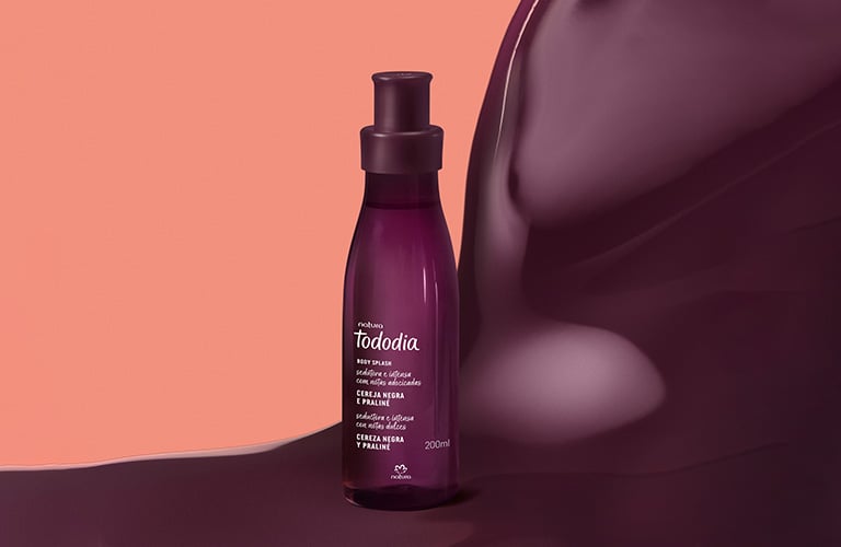 body splash com notas de hortelã