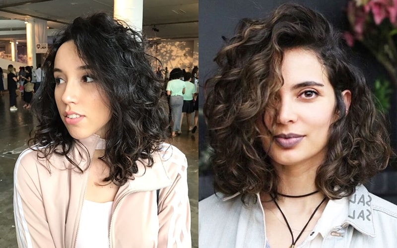 cortes para cabelo ondulado 2B