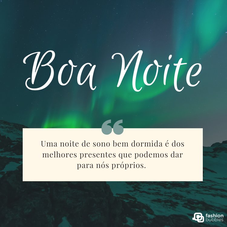 enviar mensagem boa noite