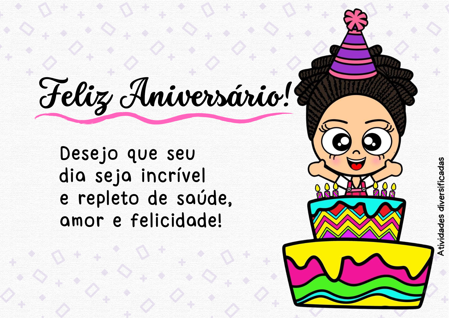 mensagem professor aluno aniversário