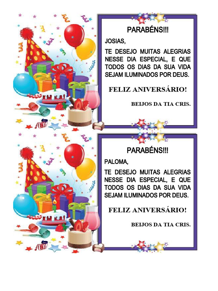 como desejar feliz aniversário para aluno
