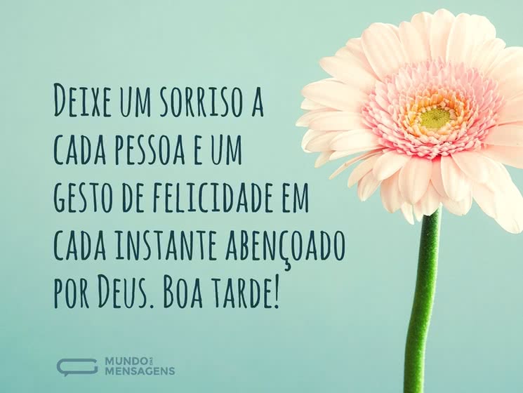 mensagens curtas de boa tarde com Deus