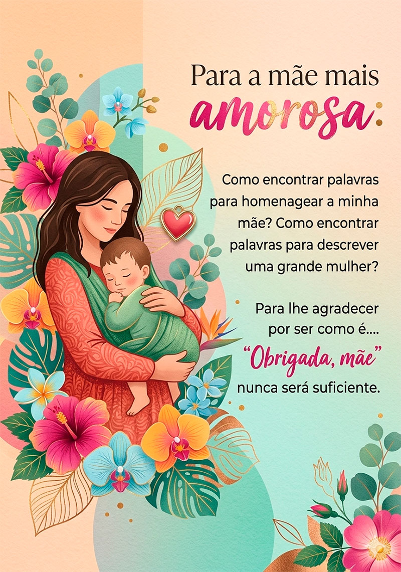 mensagens emocionantes dia das mães
