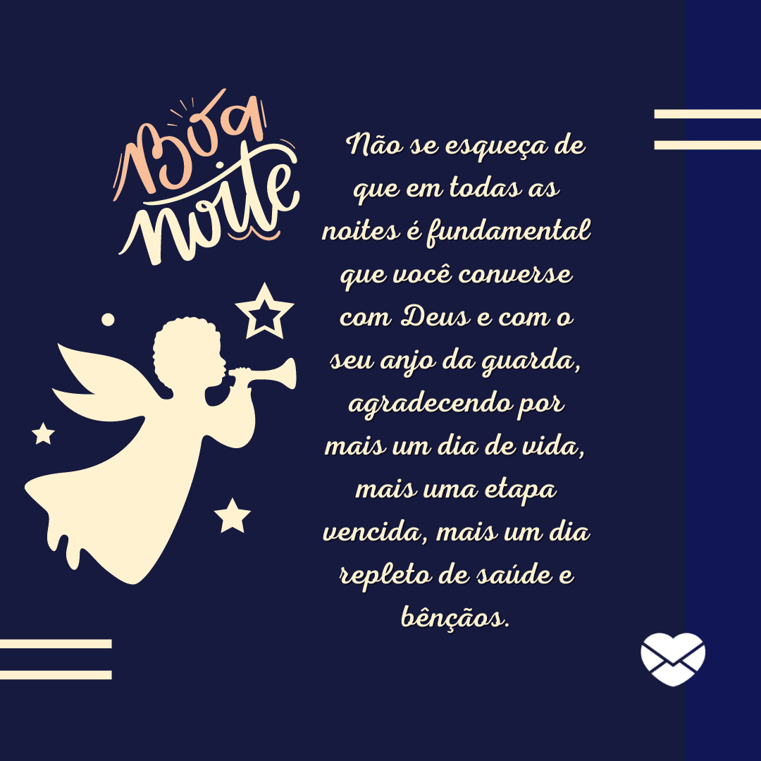 boa noite com proteção divina