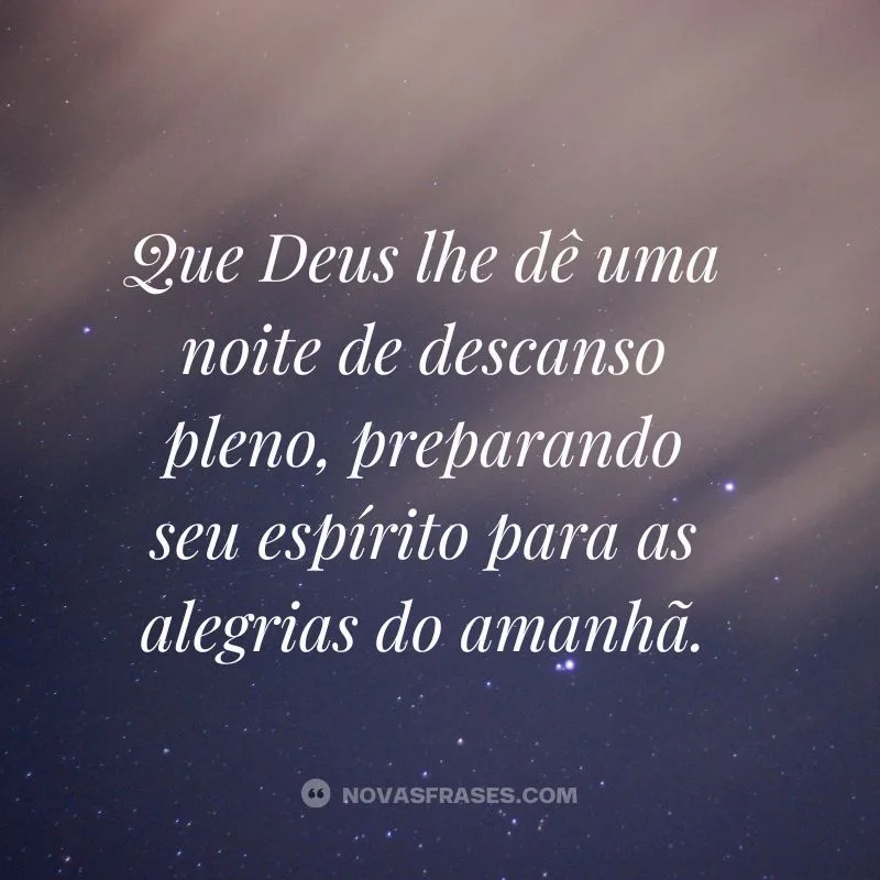mensagens de gratidão antes de dormir