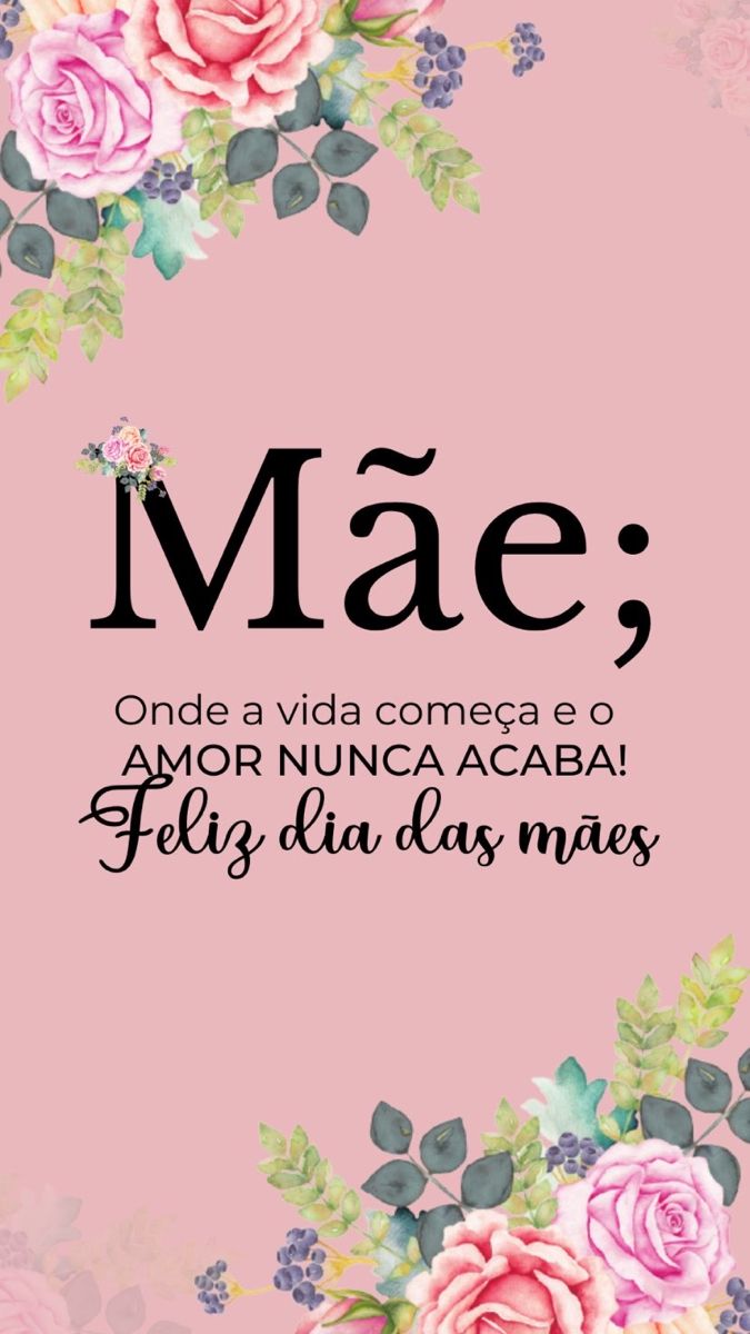 mensagens dia das mães curtas