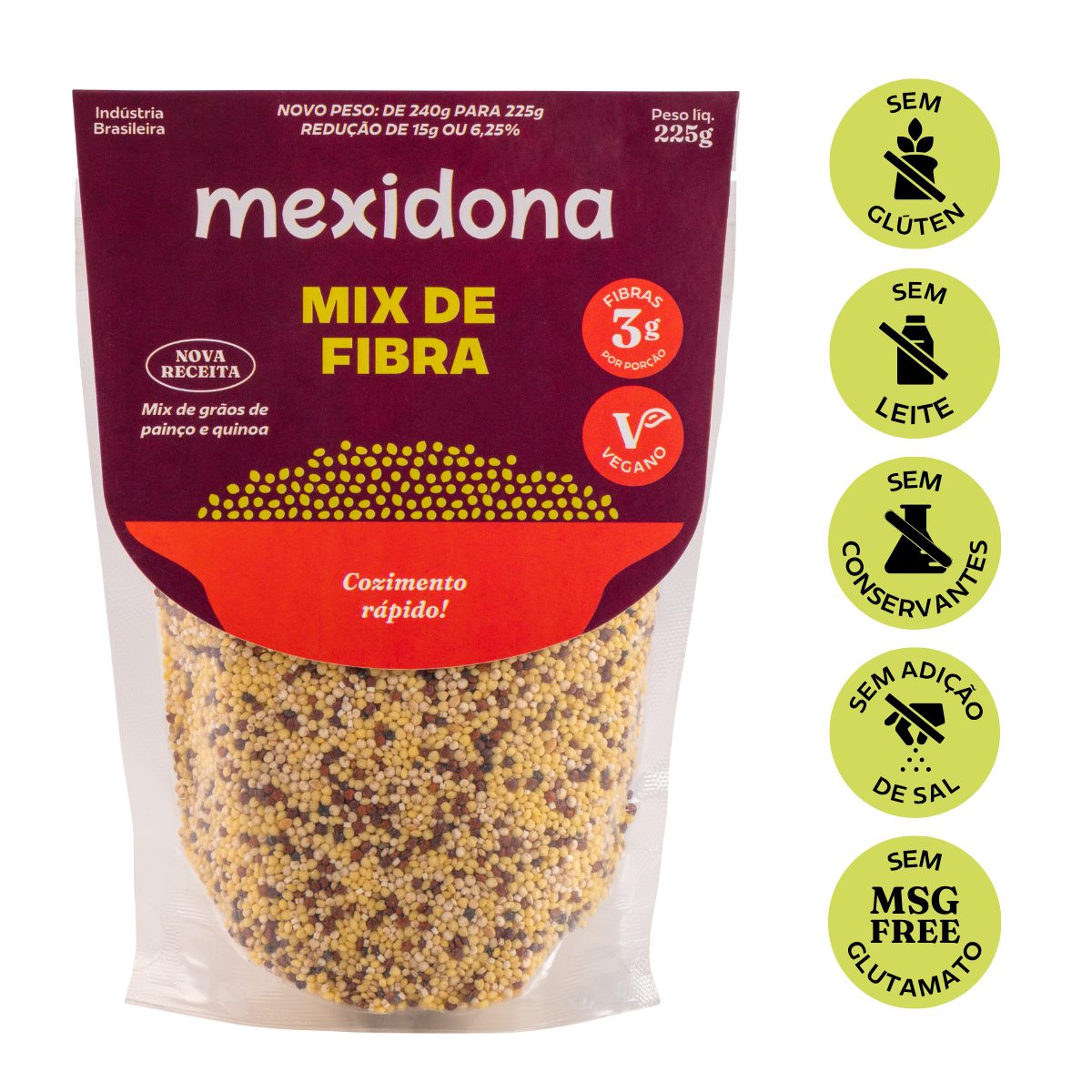 como fazer mix de fibras caseiro