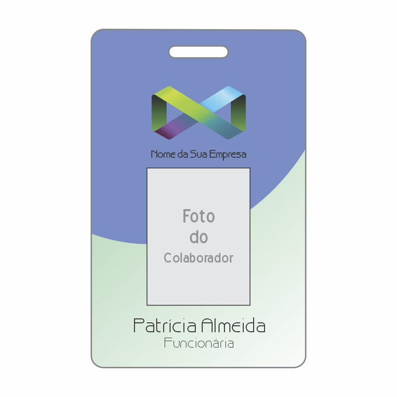 template crachá grátis