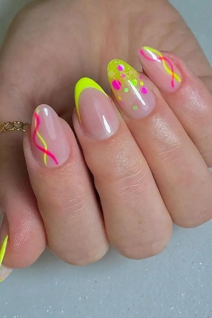 inspiração unhas carnaval