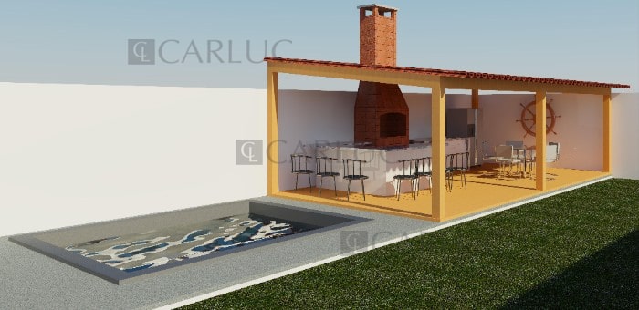 projeto área gourmet apartamento