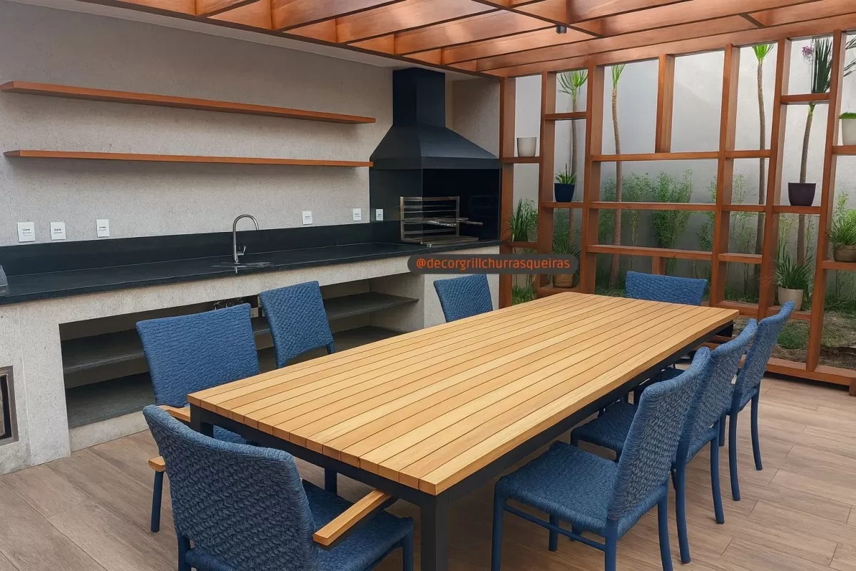 projeto área gourmet apartamento